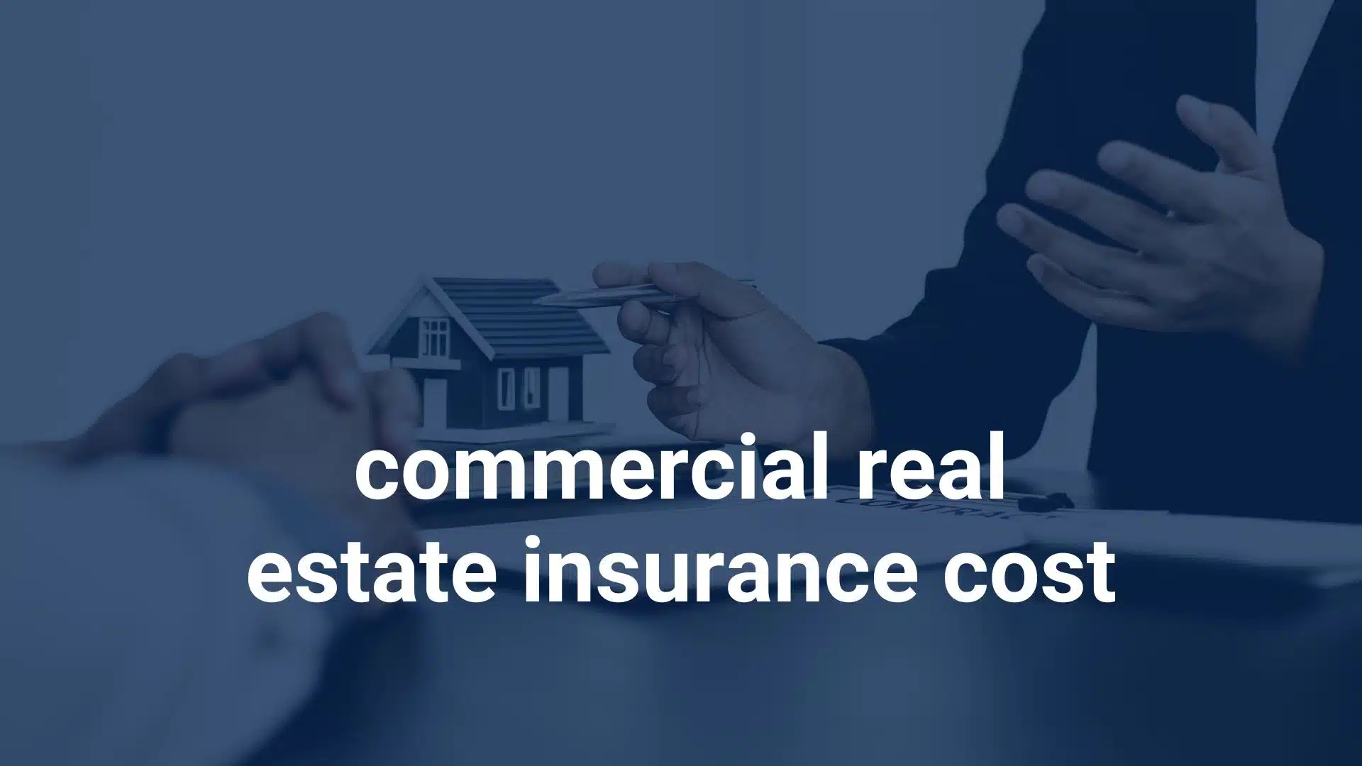 commercial real estate insurance cost