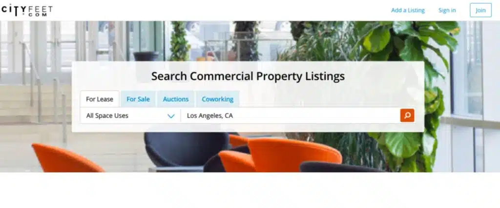 Cityfeet is Commercial Real Estate Listings Sites