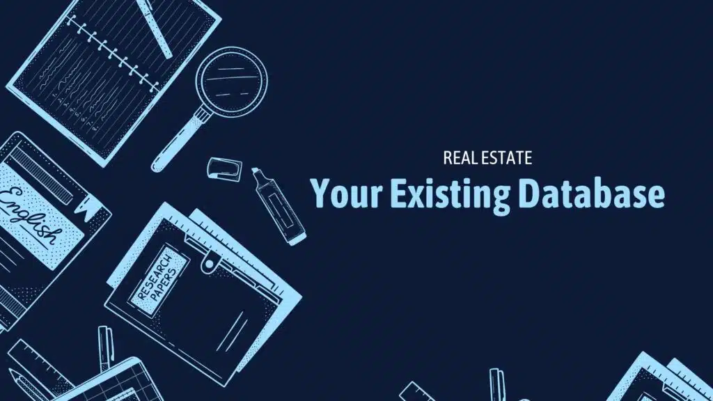 Real Estate Lead Generation Sources & database