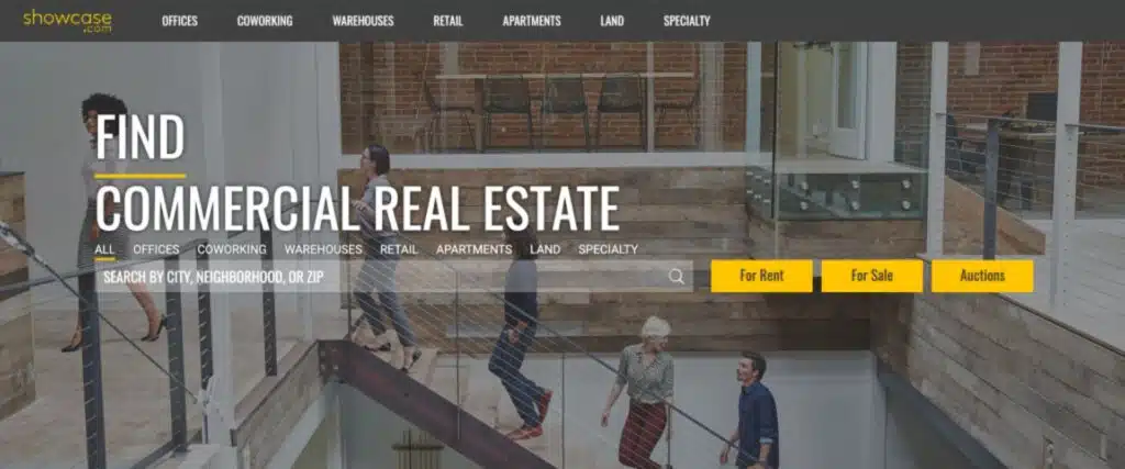 Showcase is Commercial Real Estate Listings Sites