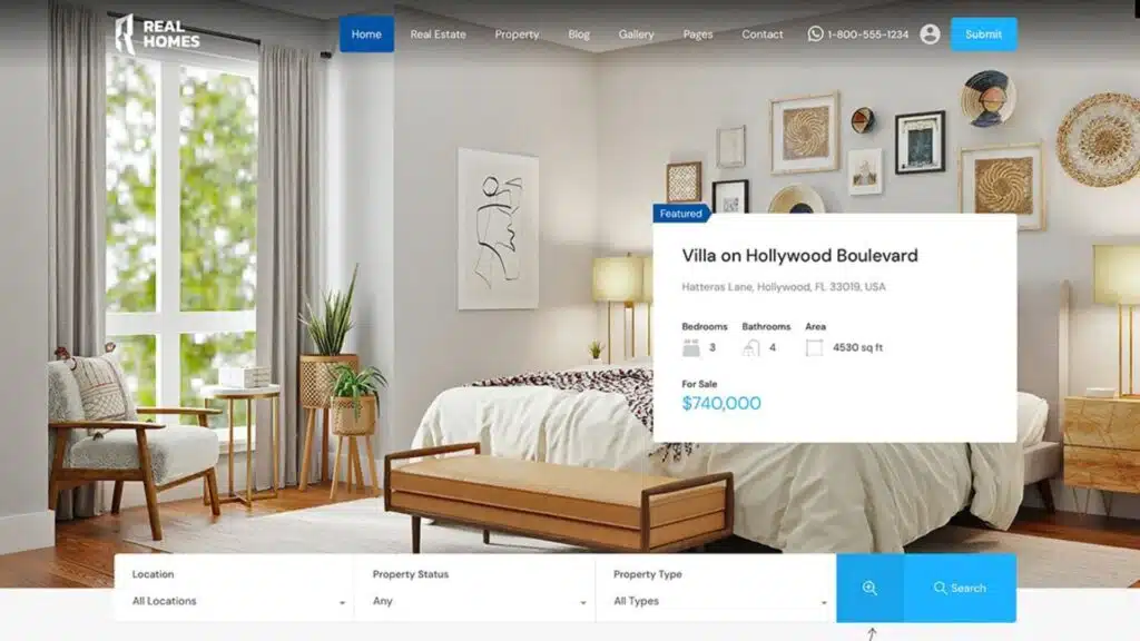 realhomes real estate wordpress themes