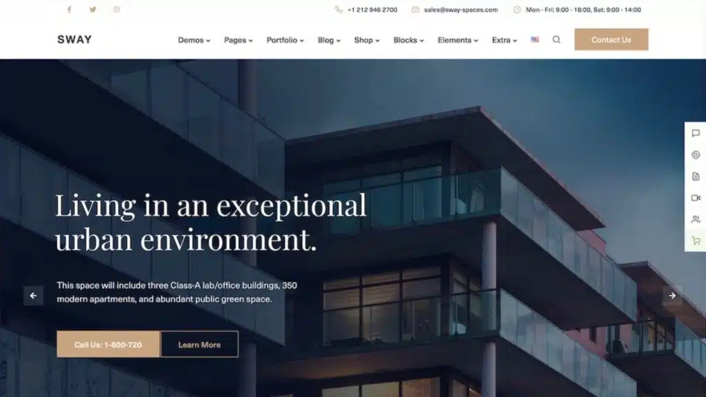 sway real estate wordpress themes