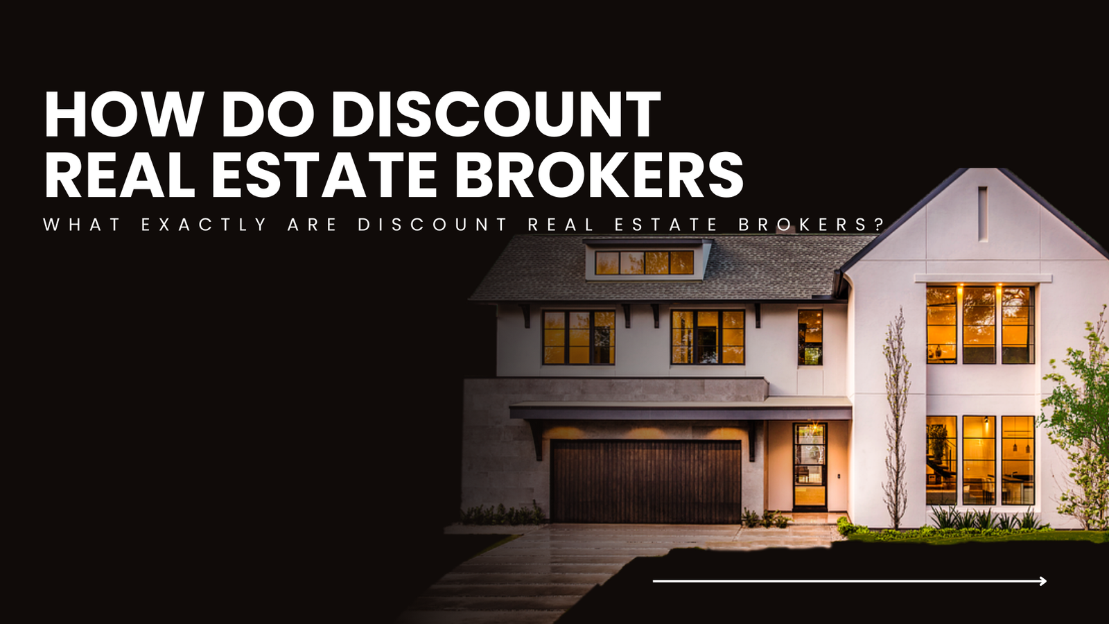 How do discount real estate brokers